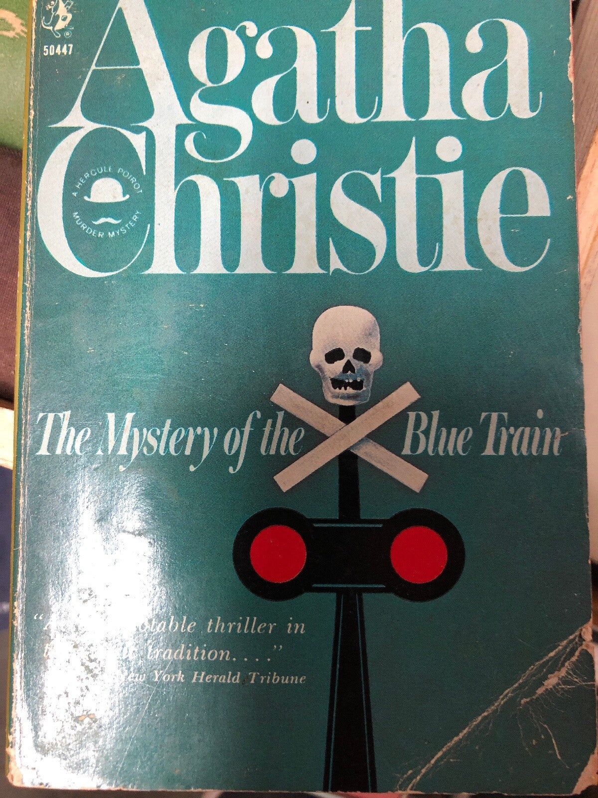 Agatha Christie Mystery Novel; The Mystery of the blue train0