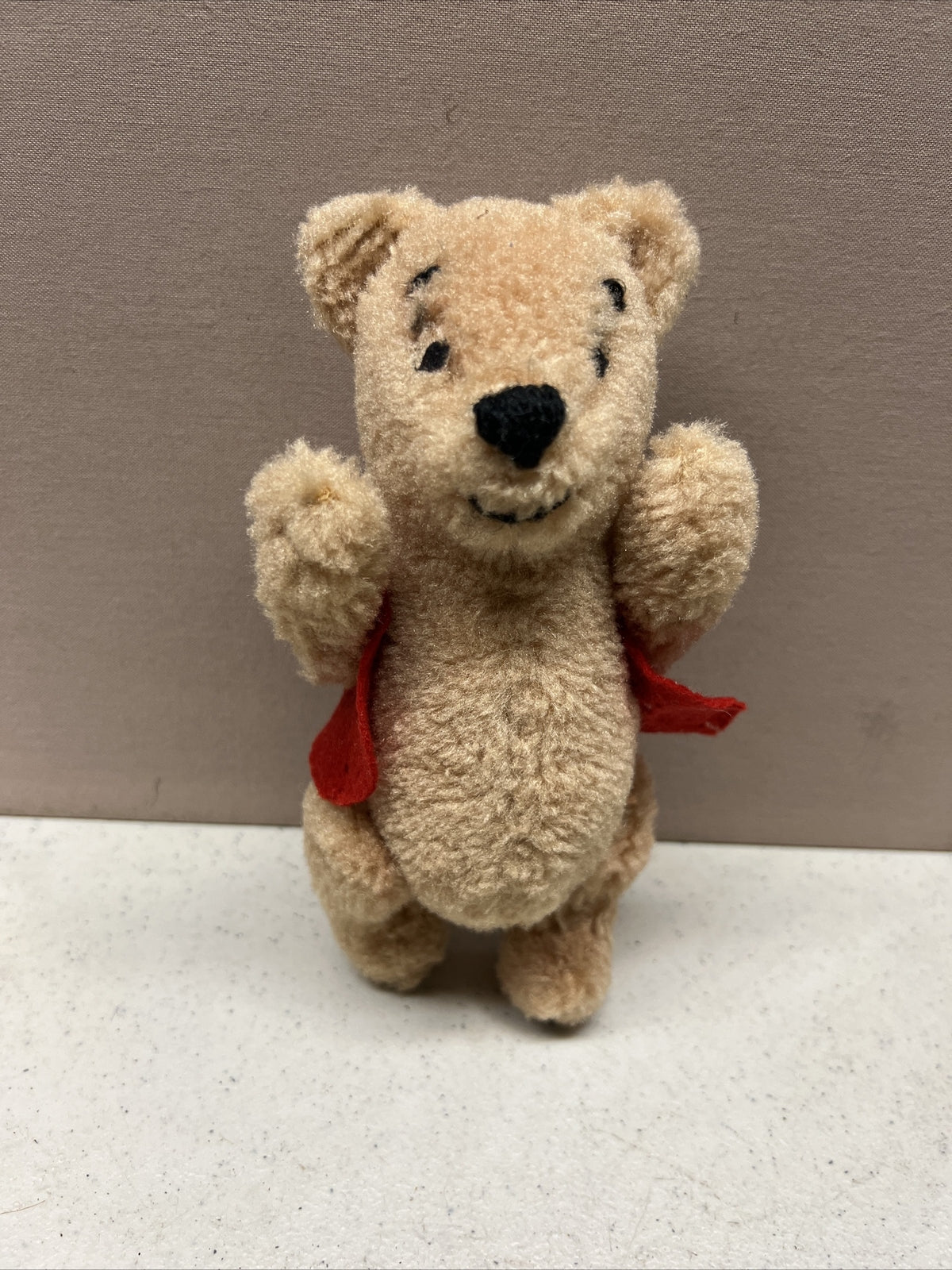  Vintage Winnie The Pooh Bear Four  Posable Joints 7”2