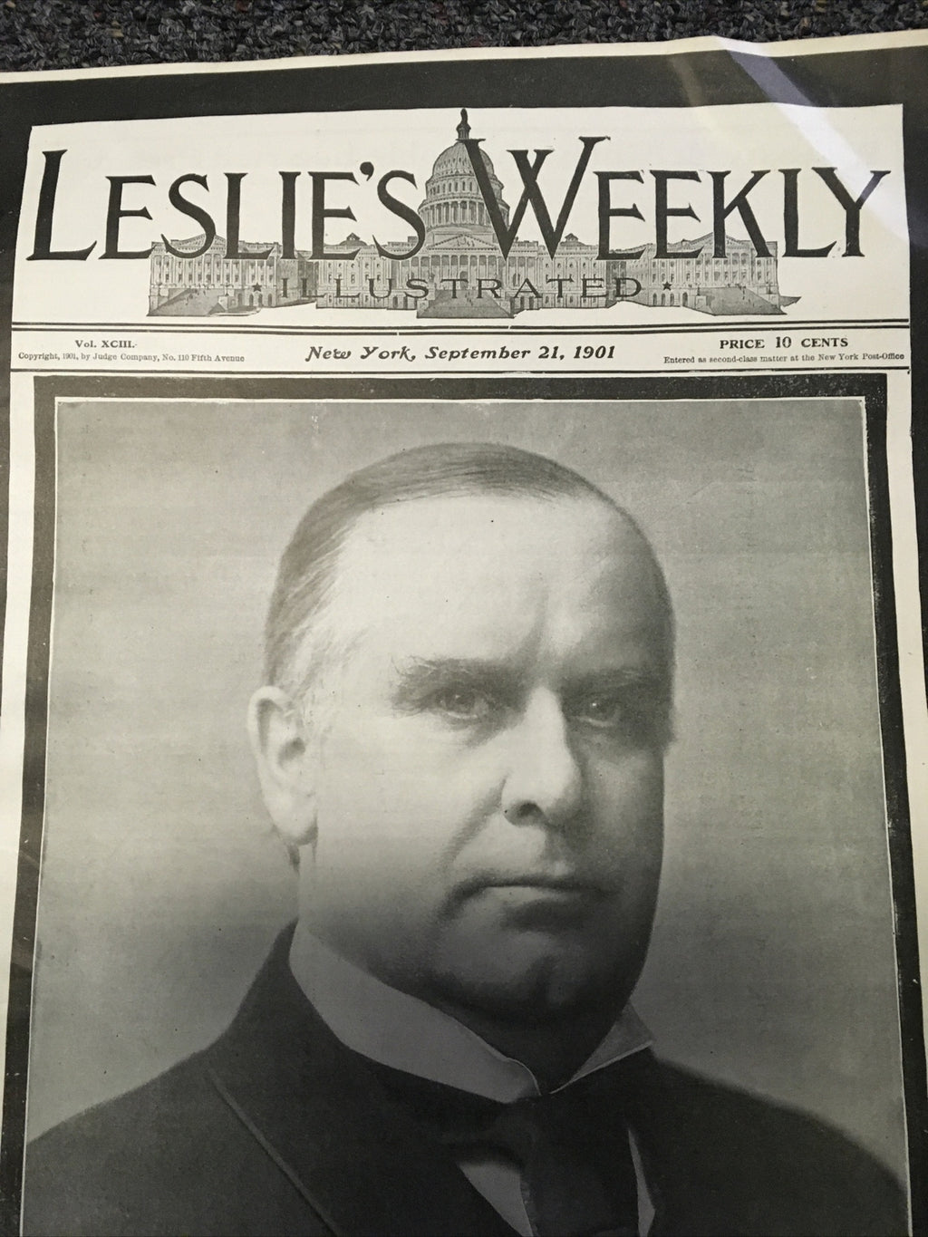 Vintage Leslie's Weekly 1901 September 21, New York Magazine Original2