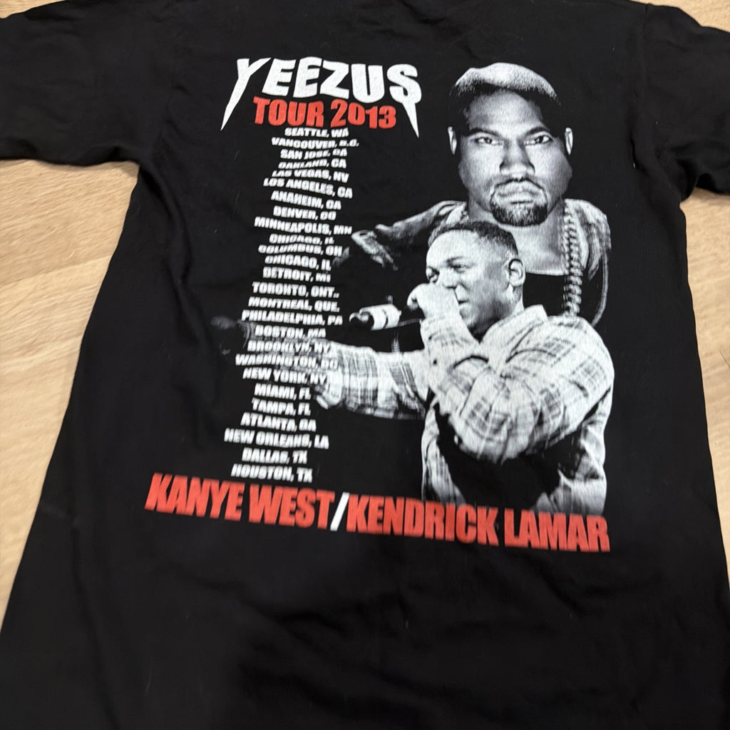 RARE Yeezus Tour Shirt 2013 Kanye West Kendrick Lamar Size Small Ye7