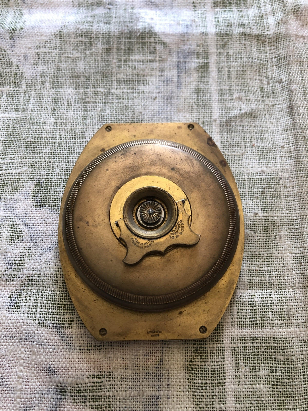 Vintage Hebdo 8 Days Pocket Watch Clock Swiss Made3