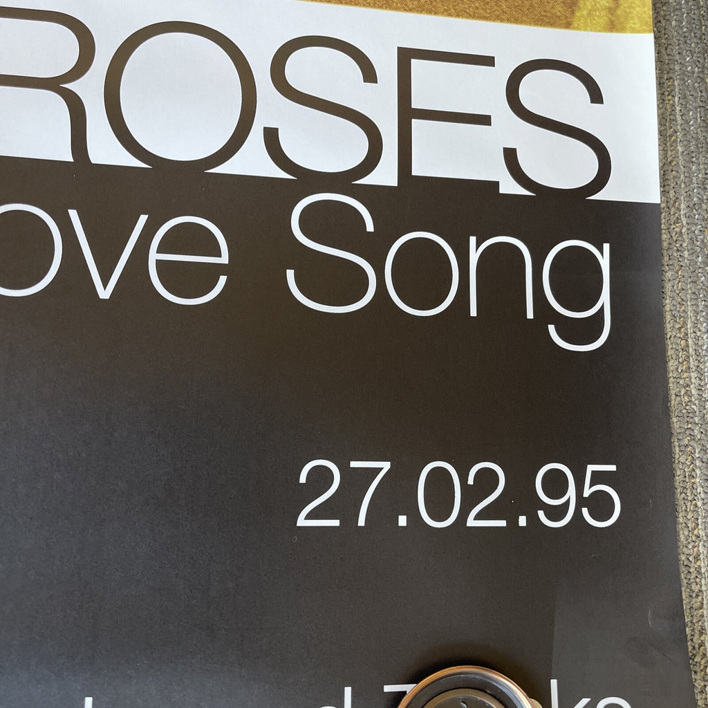 THE STONE ROSES - 10 Story Love Song ORIGINAL Subway  PROMO POSTER 1995 #564