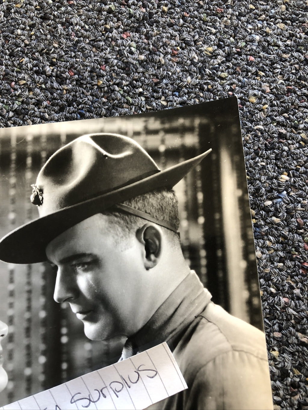 RARE Original Photo Of WILLIAM GARGAN Black/White Candid Shot 6.5”x7”2