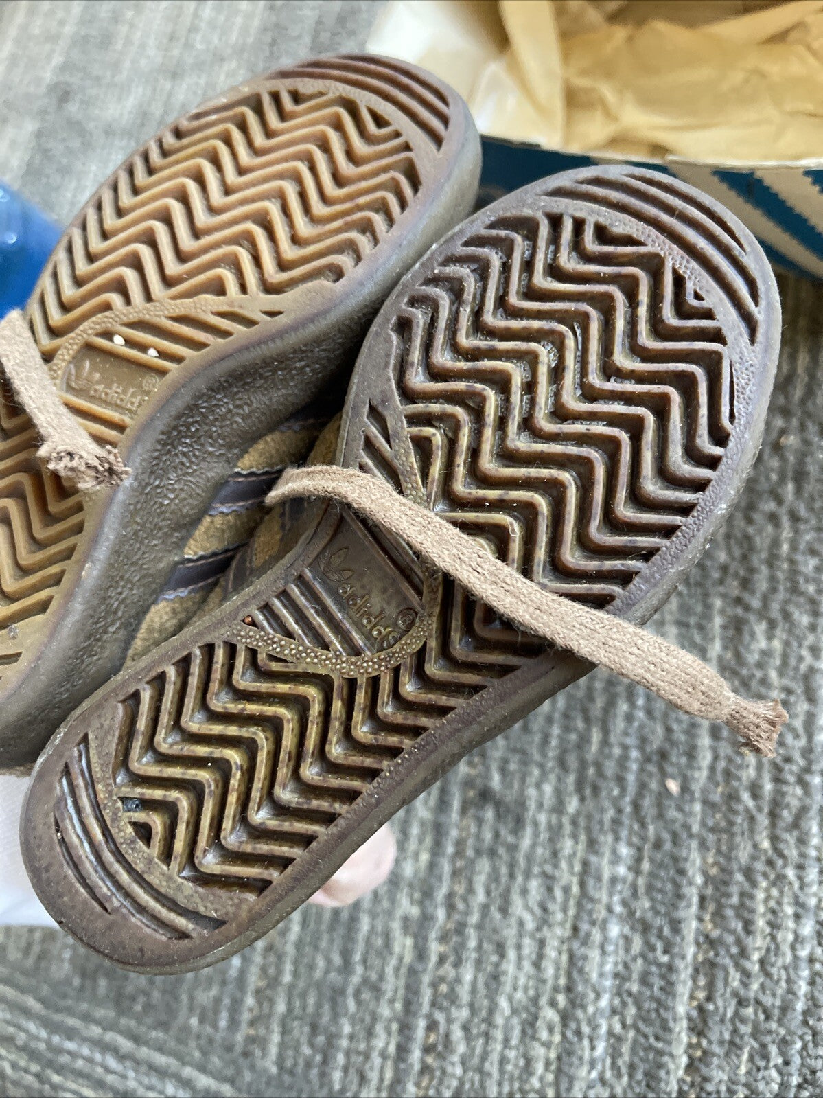 Vintage Original 1970’s Adidas Kids Size 8 Suede Hawaii4