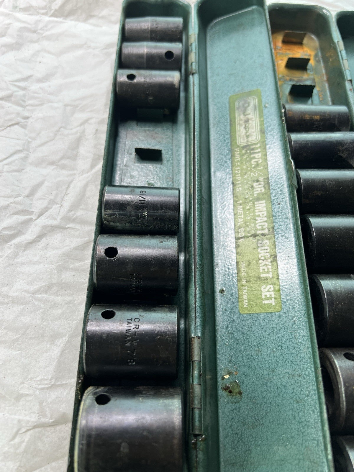 14pc 1/2" Dr. Impact Socket Set – Vintage DY Tools1