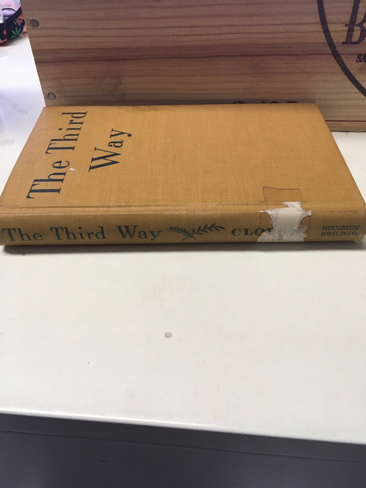 Vintage The third way, by Cloete, Stuart Houghton Mifflin Company Boston 19473
