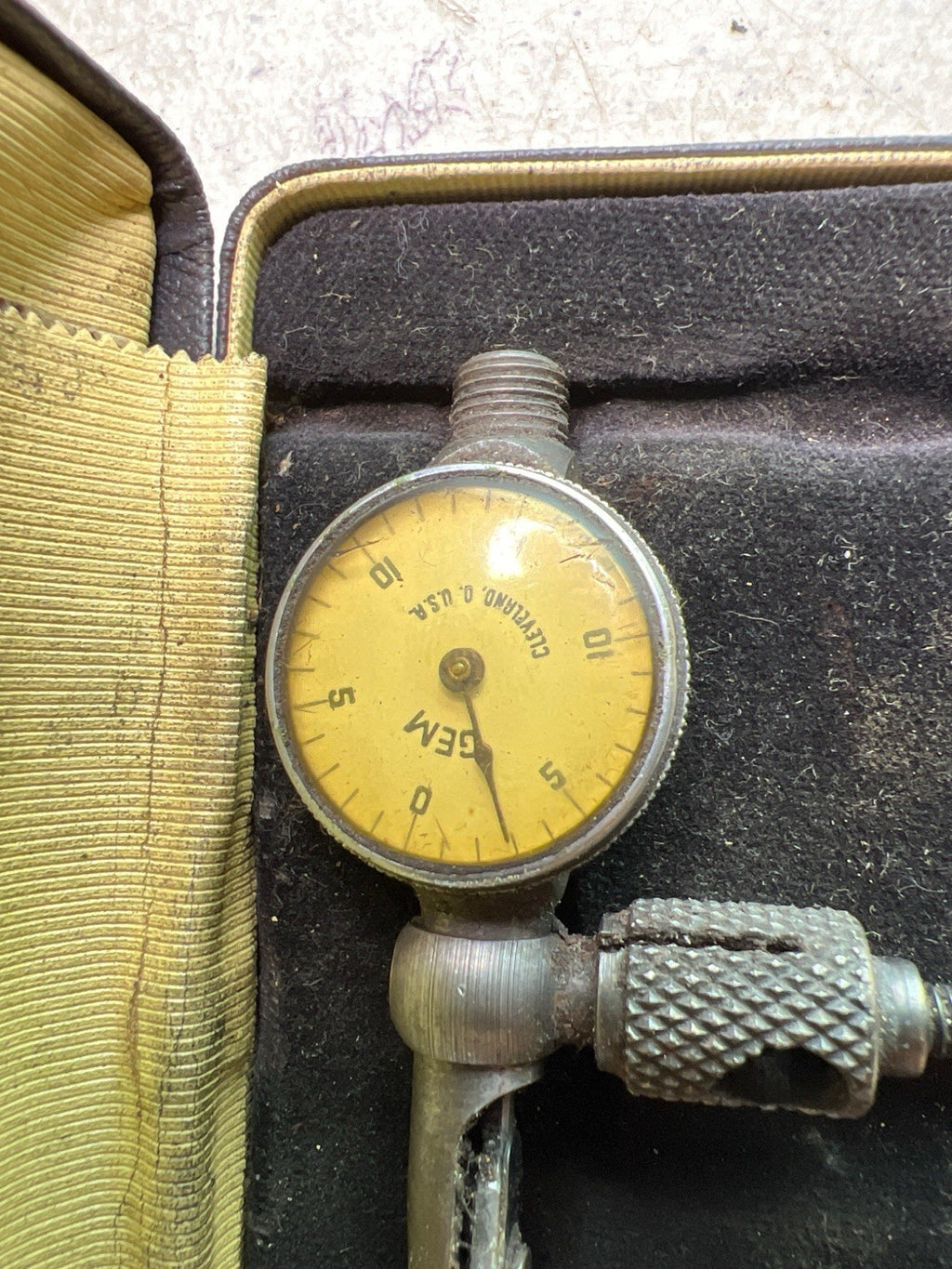 Vintage GEM Dial Test Indicator Machinist Tool – Made in USA1