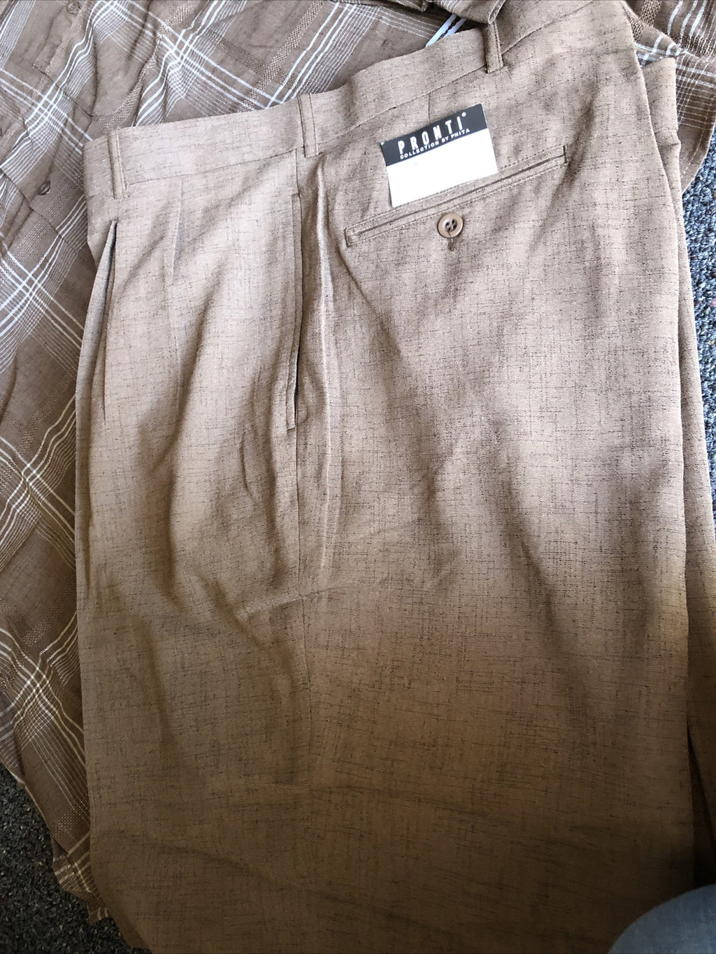 Vintage 90’s NOS Pronti Mens Casual Set Pelle Pelle Era Size 2XL1