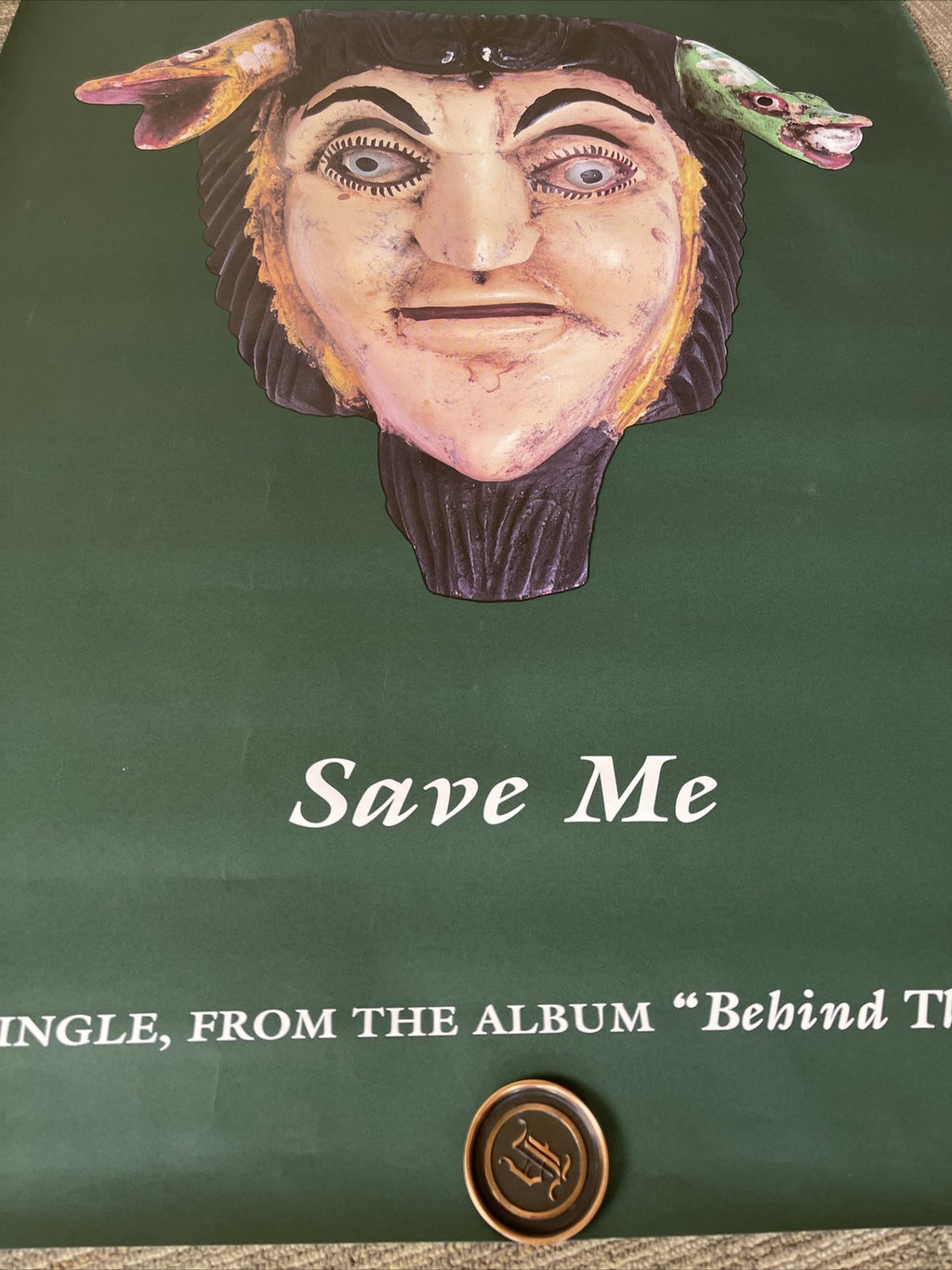 #79 1990 FLEETWOOD MAC Behind The Mask Subway Record Promo POSTER 60”2