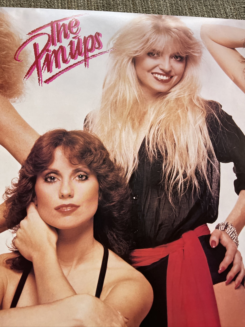 #177 1982 The Pinups Pin-Ups Record Store Promo Poster Song On The Radio 24x36”4