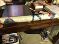 1970s SUPERMAN  Wall Paper 1978 Excellent Shape RARE Mego DC Comics 21” Wide.0