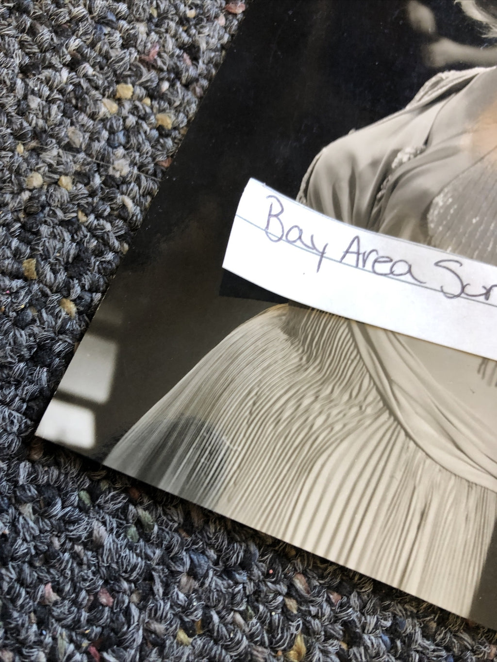 Rare Original Unpublished Photo Of ALICE FAYE Photograph Glamour Shot 7”x4.5”4