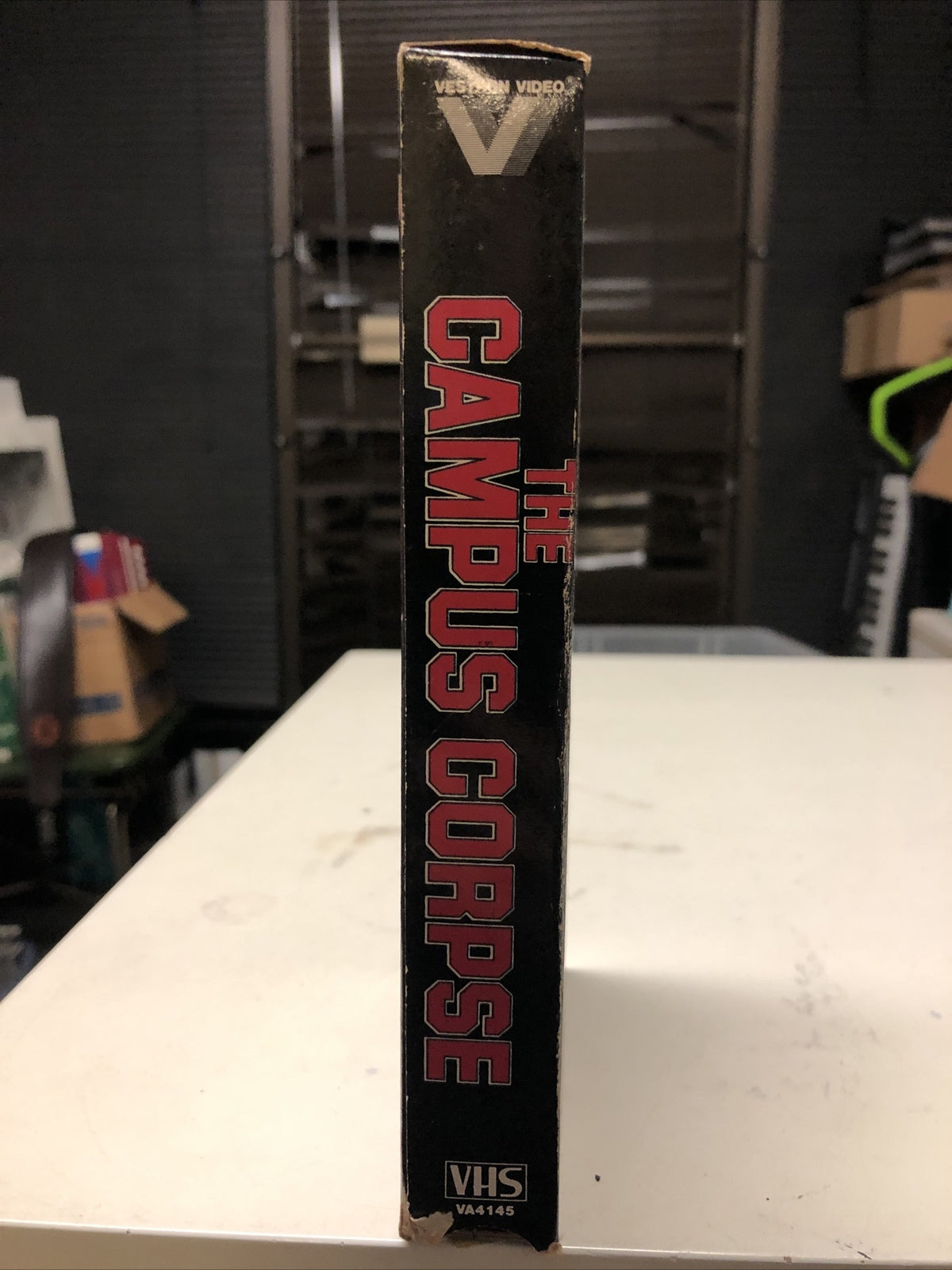 Cult THE CAMPUS CORPSE VHS HORROR RARE Original Thriller2