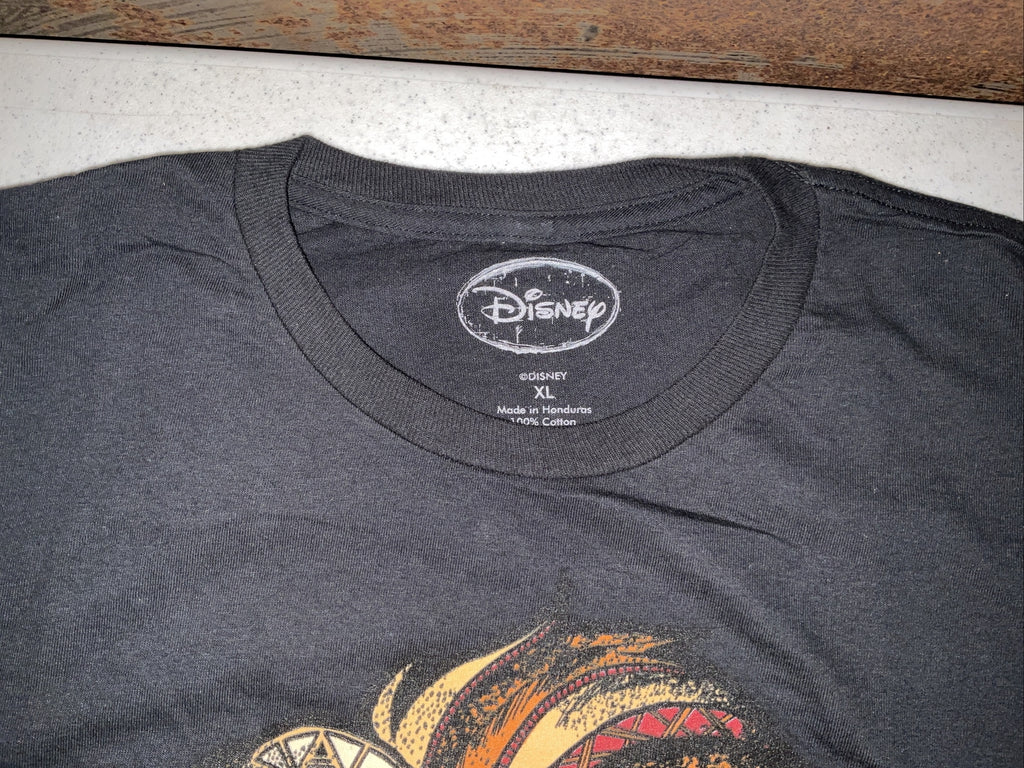 The Lion King T-Shirt Walt Disney Simba Black Adult XL2