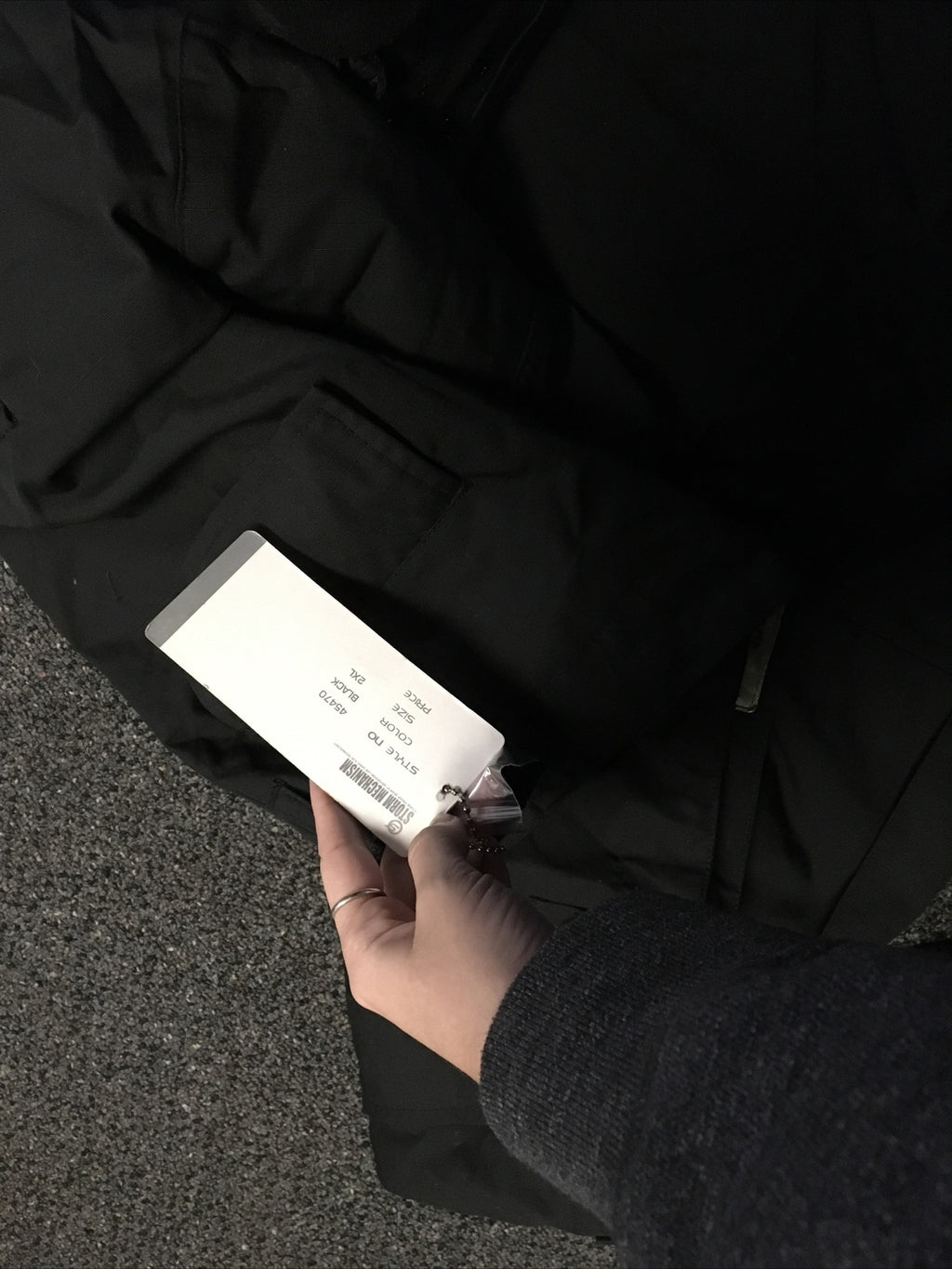 Storm Mechanism BLACK Storm Rain Pants: 2XL Winter Pants F-16c No: 454707