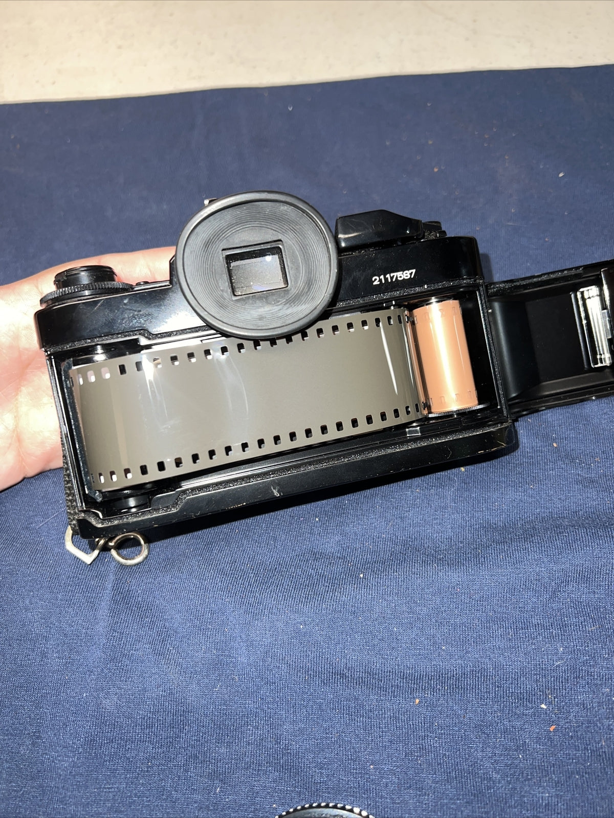 Vintage Canon A-1 A1 35mm SLR Film Camera Black MF Body From JAPAN3