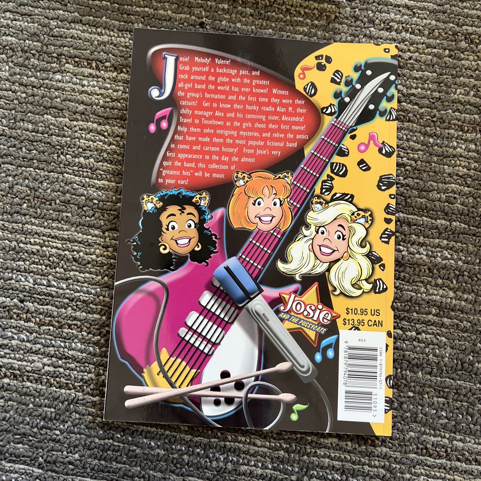 3 Archie Classics Comic Books, Betty Veronica, Best of Sixties, Josie Pussycats 4