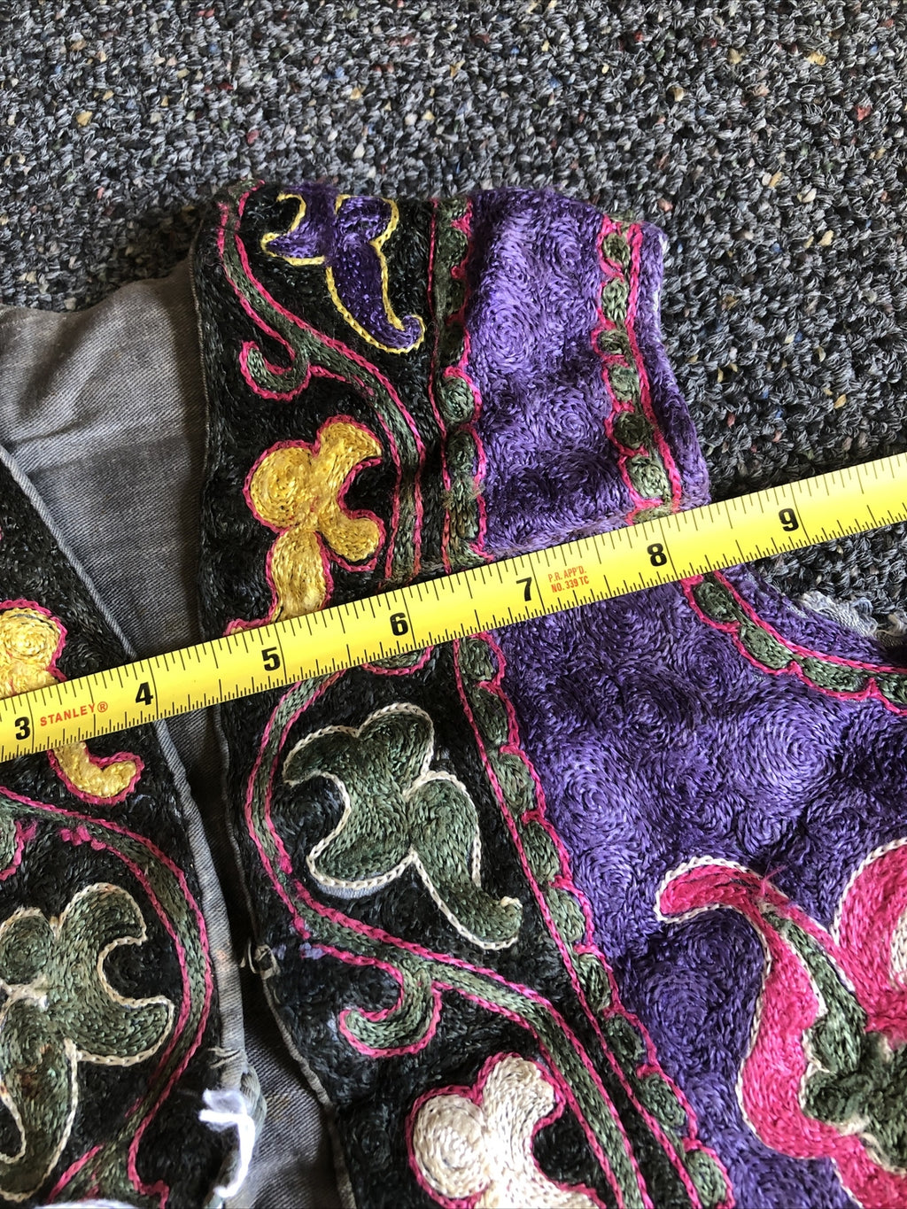 Vintage Handmade Small Asian Vest5