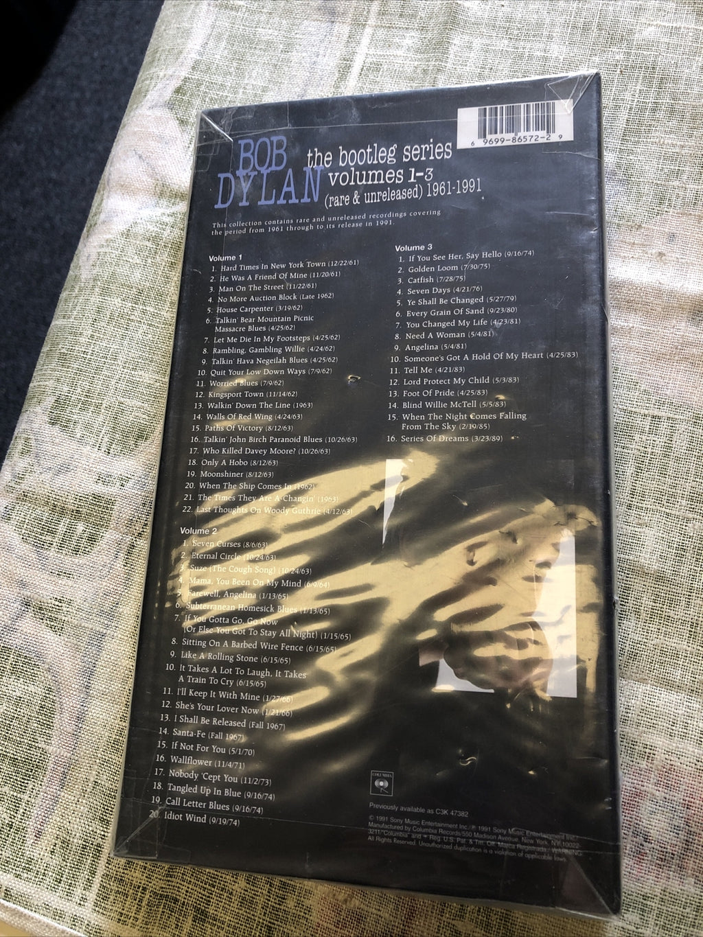 Bob Dylan The Bootleg Series Vol 1-3 Rare & Unreleased 1961-1991 CD Box Set3