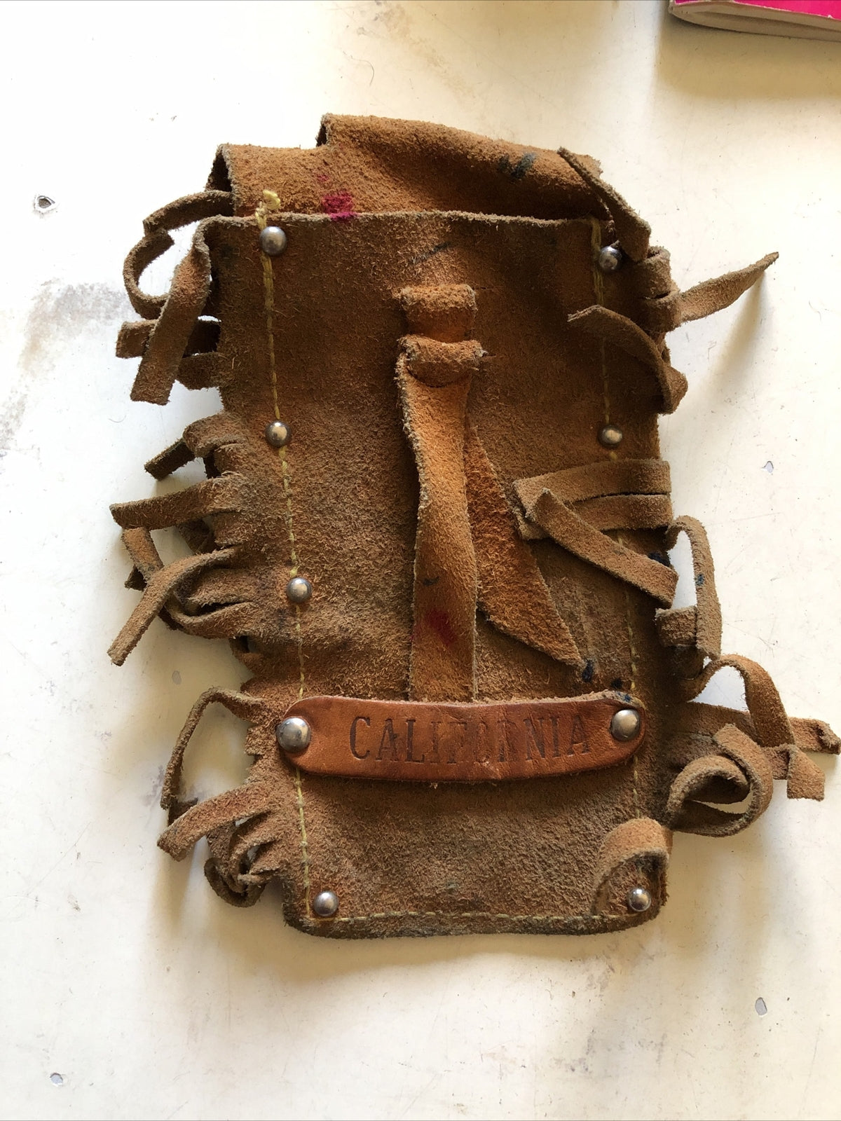 Vintage Sheath ,Belt Loop, Knife Holder Carrier “California”0