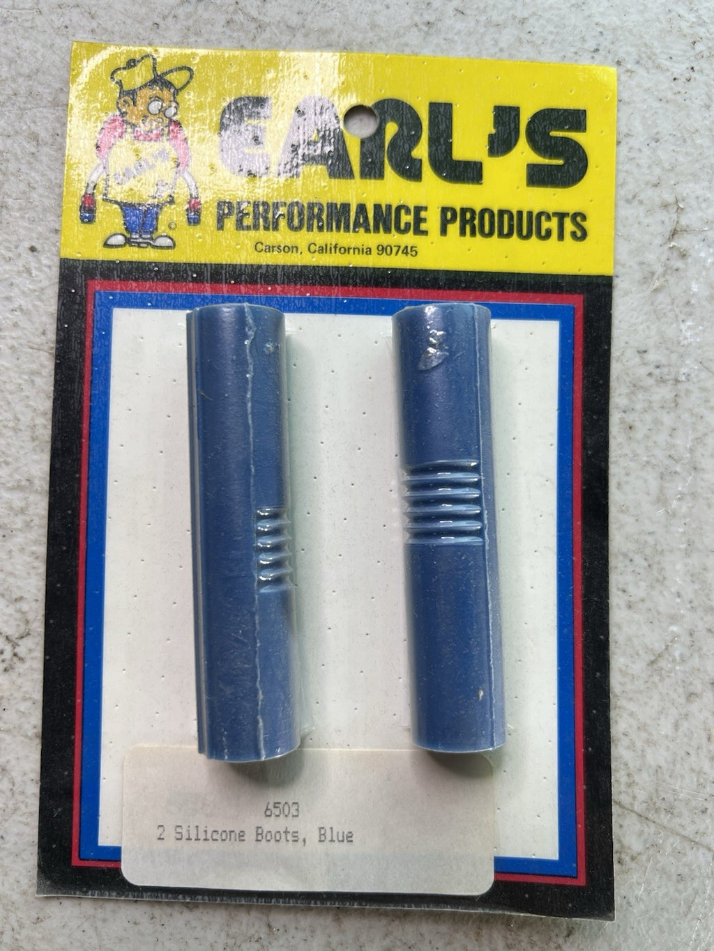 Earl's Performance Products 6503 Silicone Spark Plug Boots – Blue (Set of 2)0