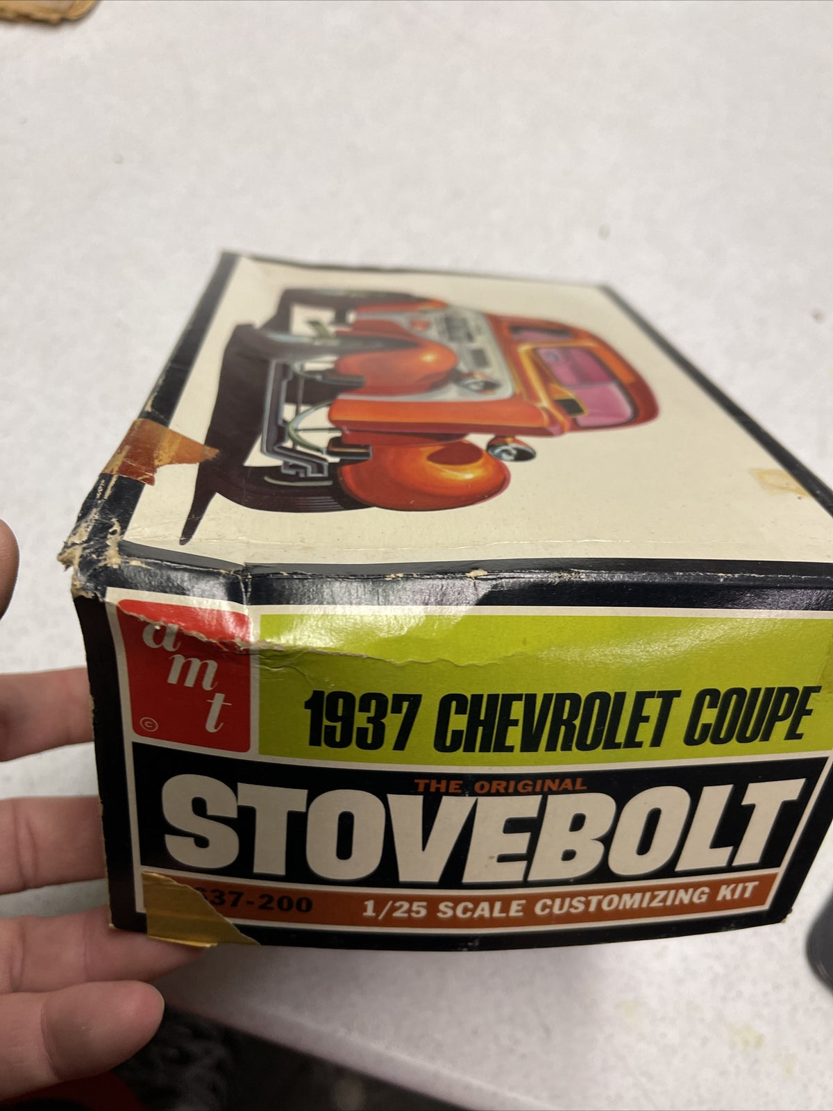 Original AMT 1937 Chevrolet Coupe Gas Master Model Kit6