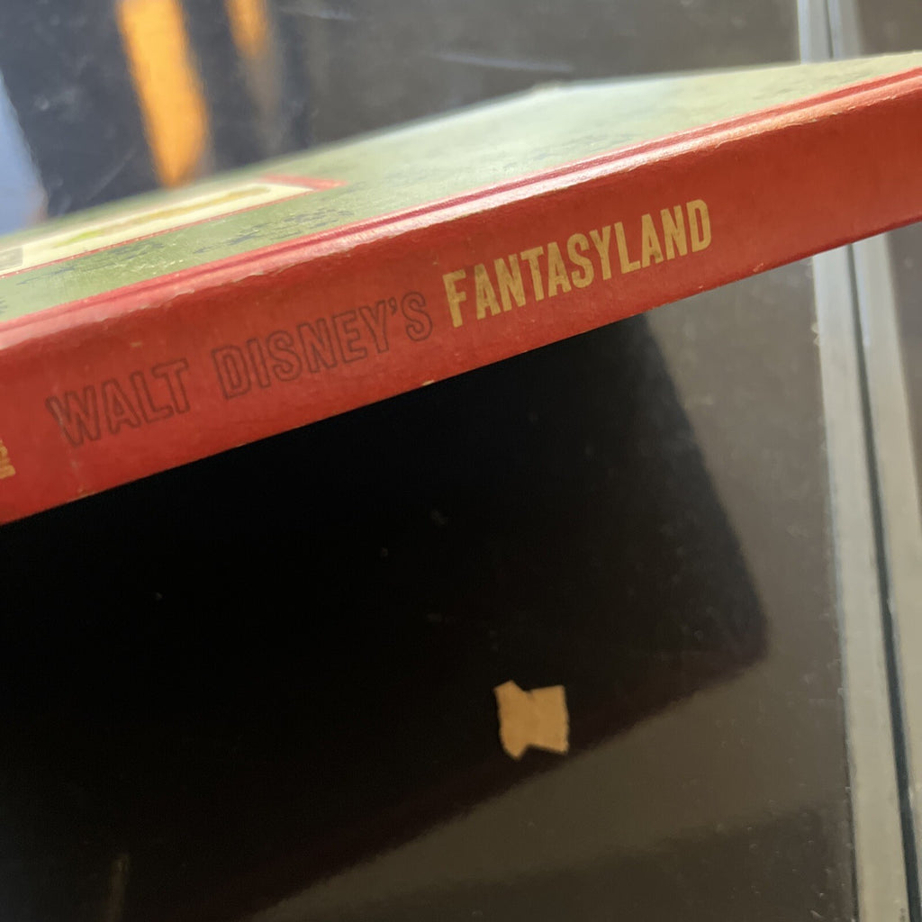 Walt Disney's Wonderful World Of Walt Disney Fantasyland Book 1965 Golden Press8