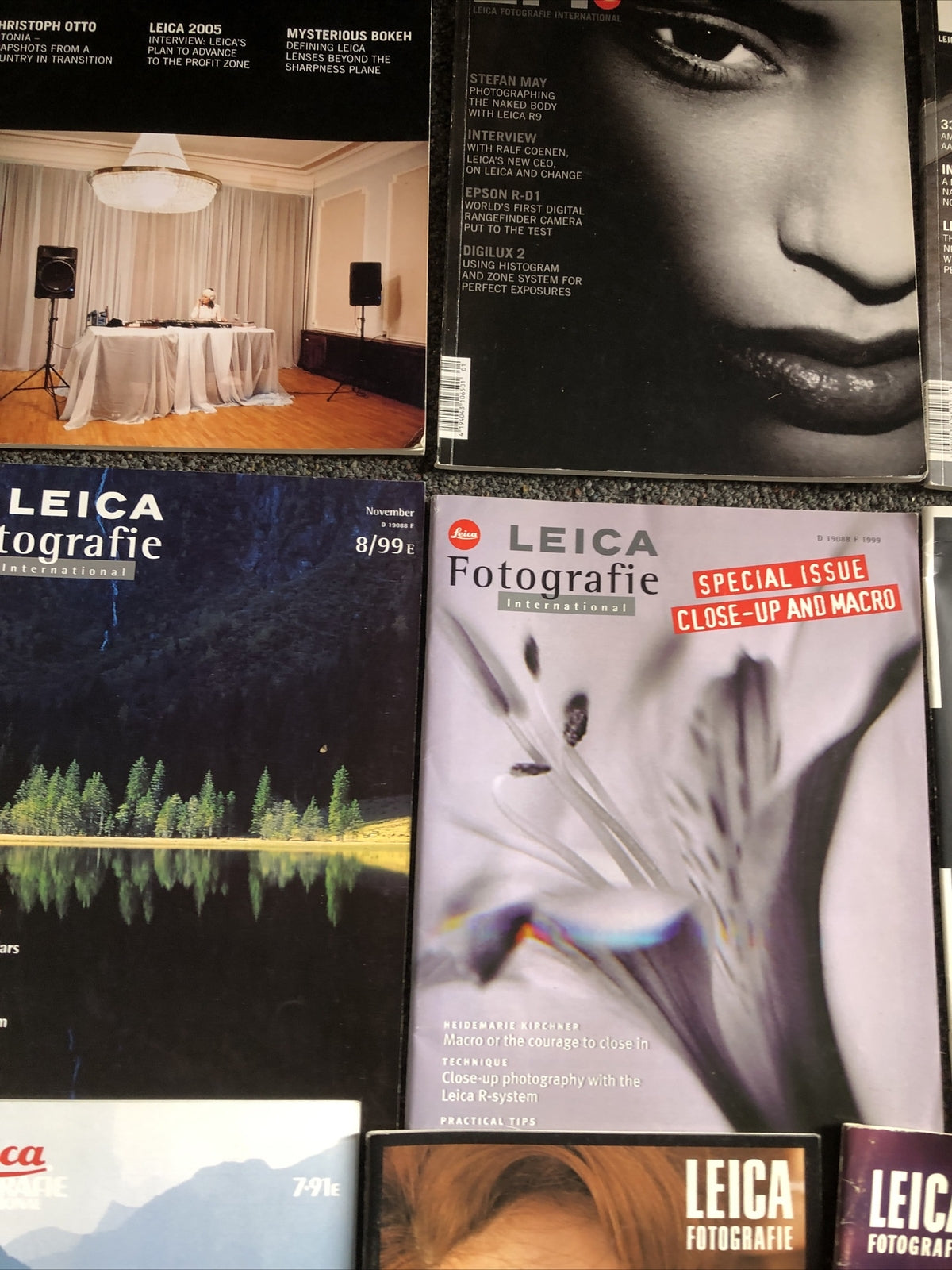 Lot Of 13 Leica Fotografie Magazines Mixed Lot5
