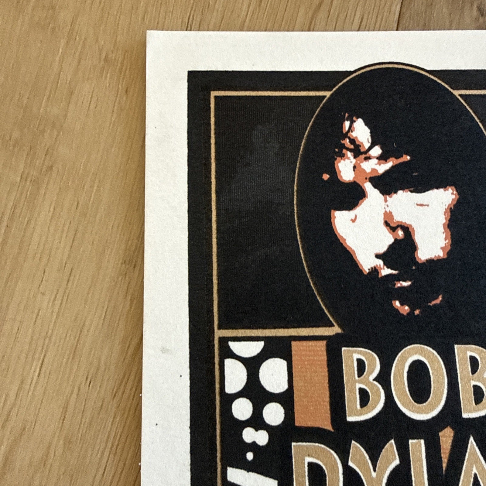 Bob Dylan Original Poster Handbill St. Andrews Detroit 1999 Mark Arminski NM4