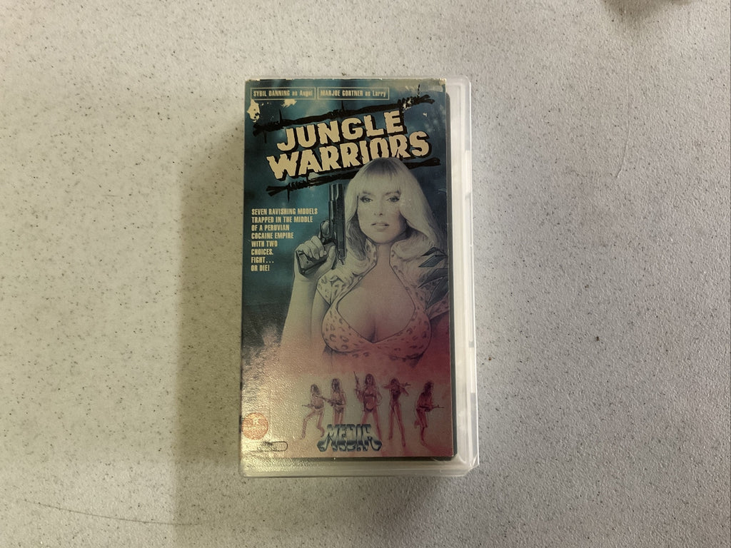 Classic JUNGLE WARRIORS (VHS,1983)0