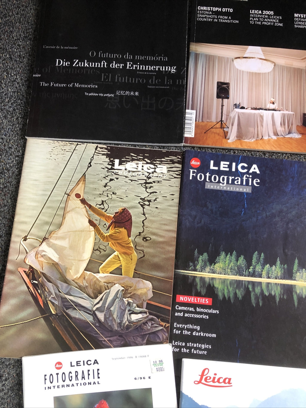 Lot Of 13 Leica Fotografie Magazines Mixed Lot4