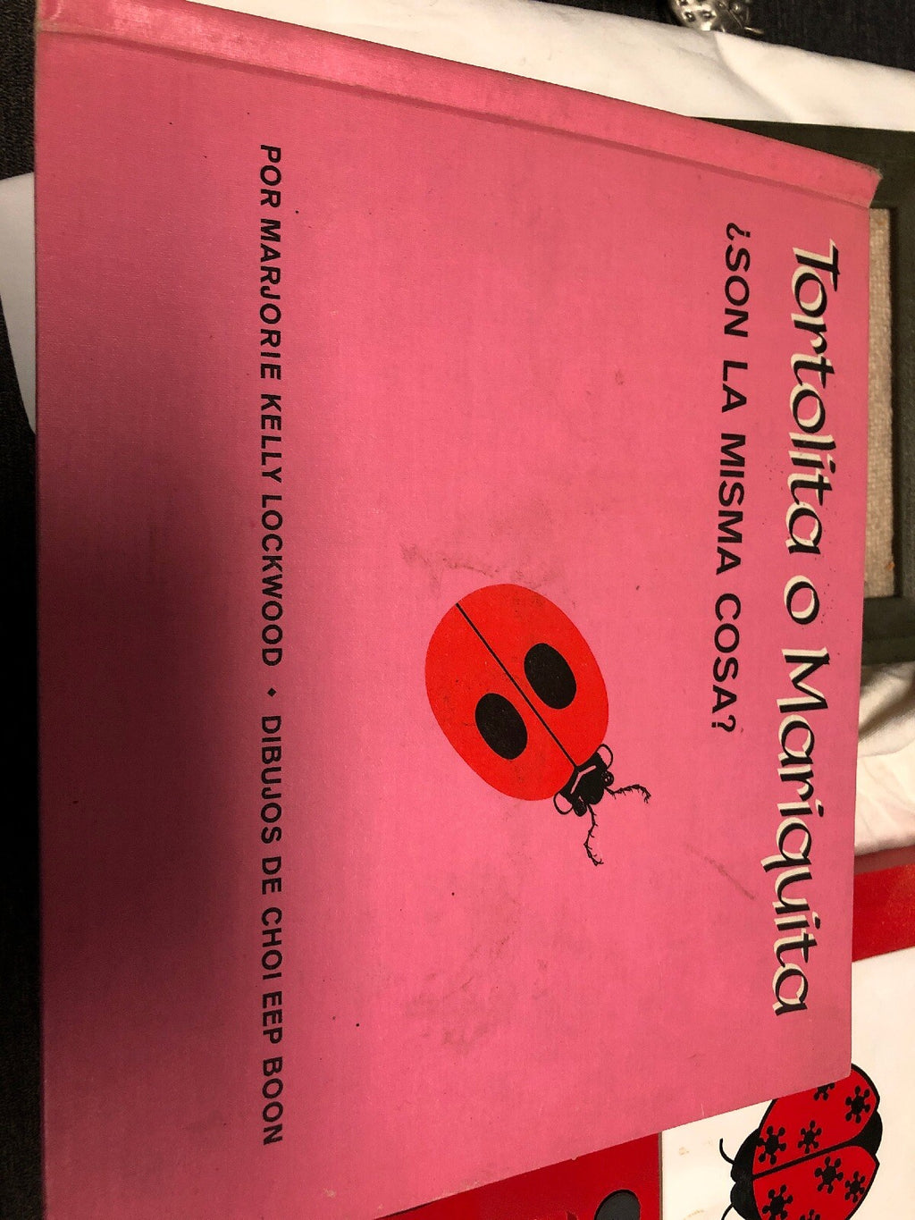 VTG 1972 RARE Ladybug Ward Ritchie Press Tortolita O Mariquita KELLY LOCKWOOD0