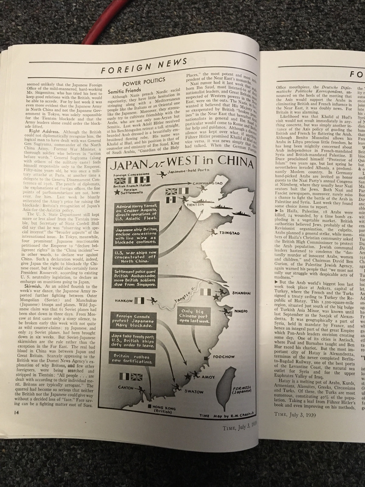 Time Magazine July 3 1939 Biologist Edwin Conklin LOU GEHRIG5