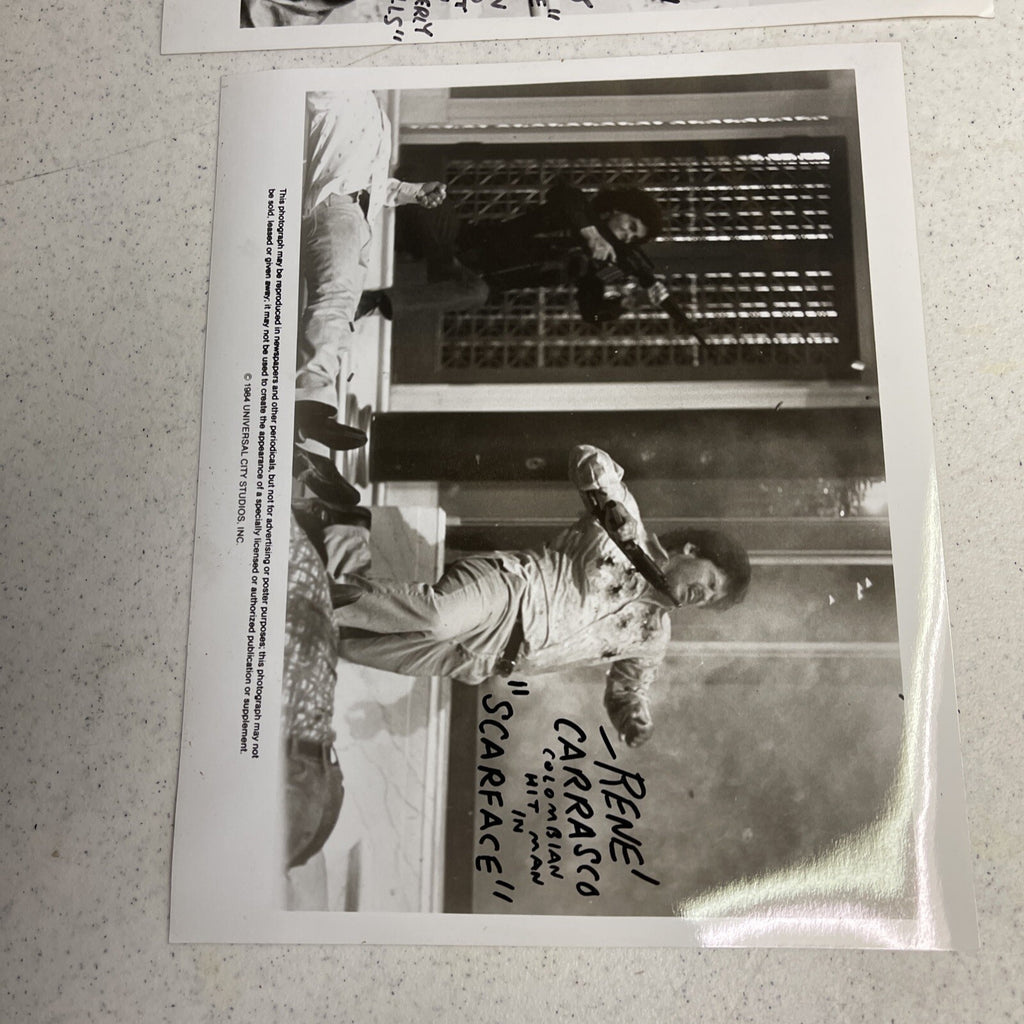 Rene Carrasco SIGNED PHOTO Hit Man In SCARFACE Down And Out In Beverly Hills1