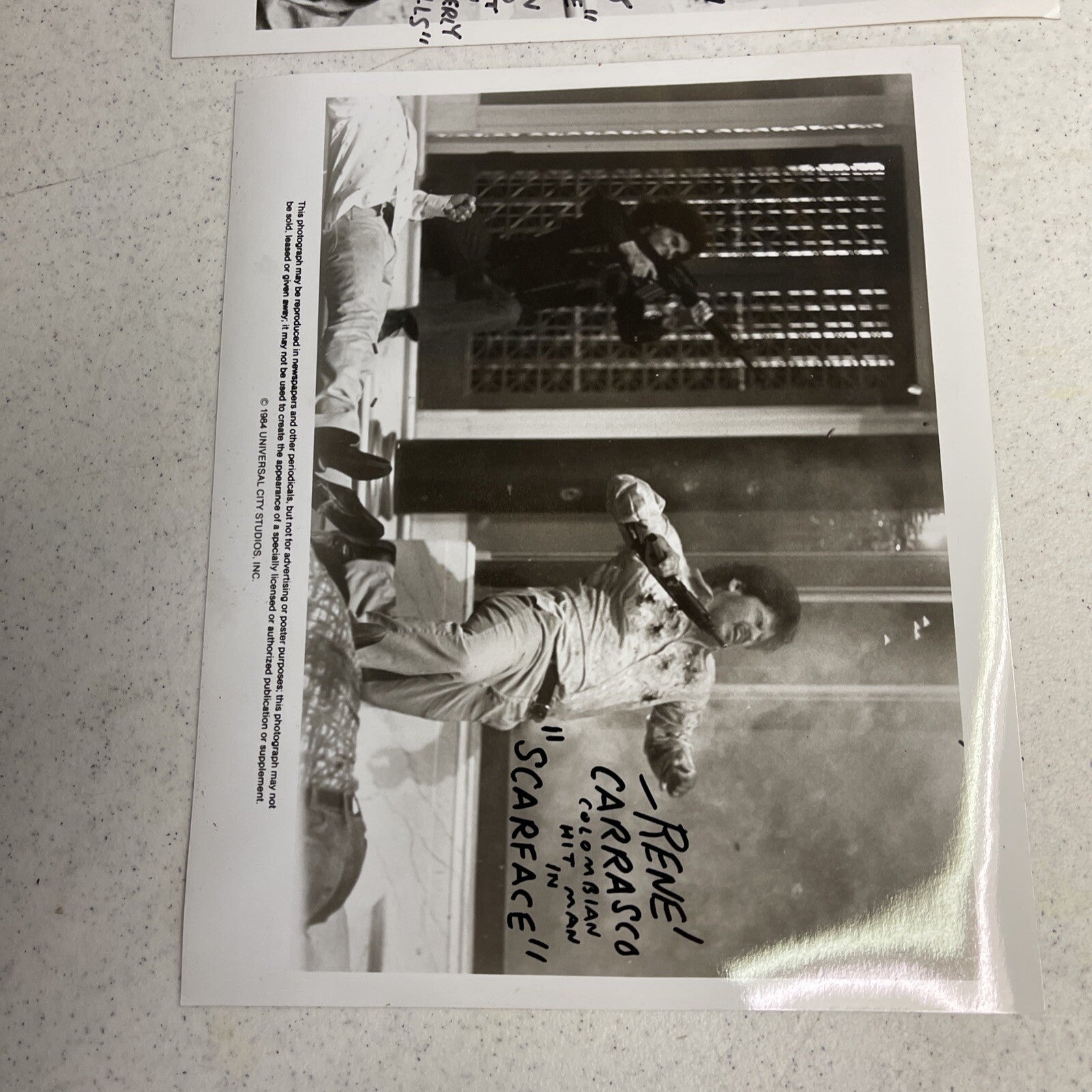 Rene Carrasco SIGNED PHOTO Hit Man In SCARFACE Down And Out In Beverly Hills1