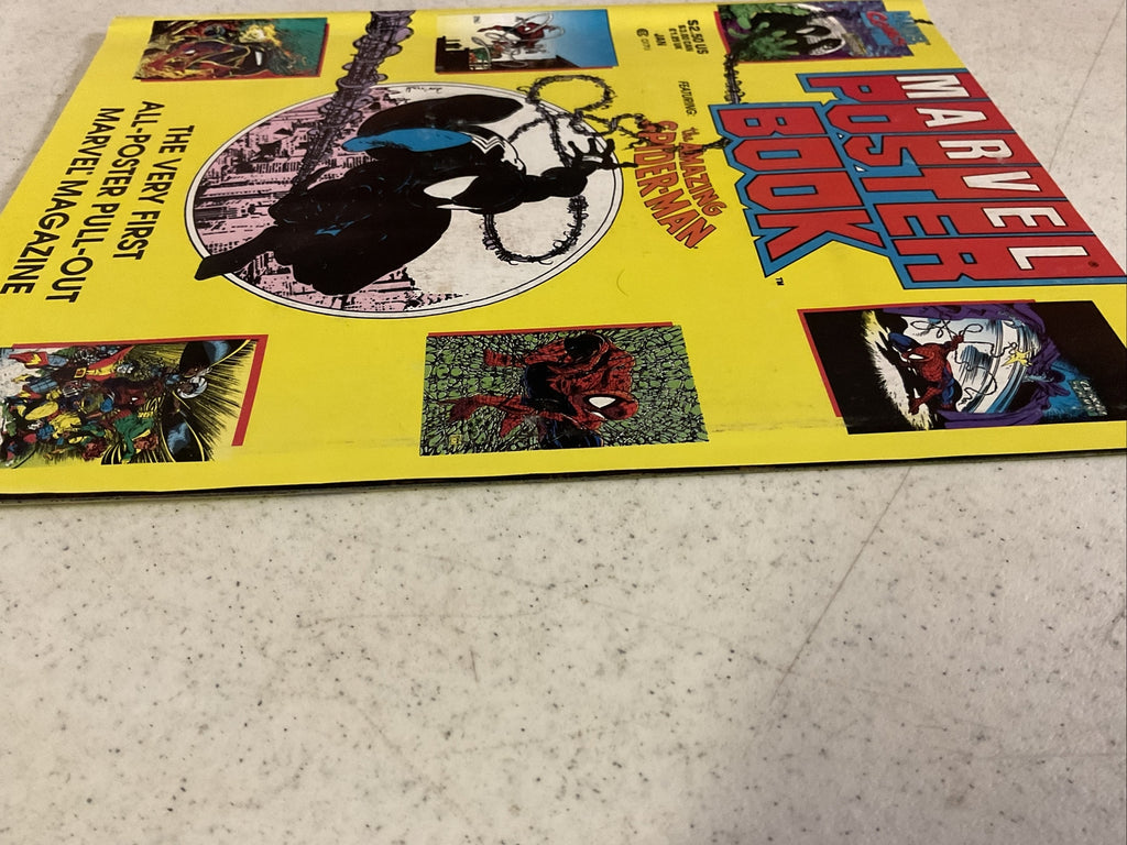 MARVEL POSTER BOOK -  Vol. 1, No. 1 - THE AMAZING SPIDER MAN - 19913