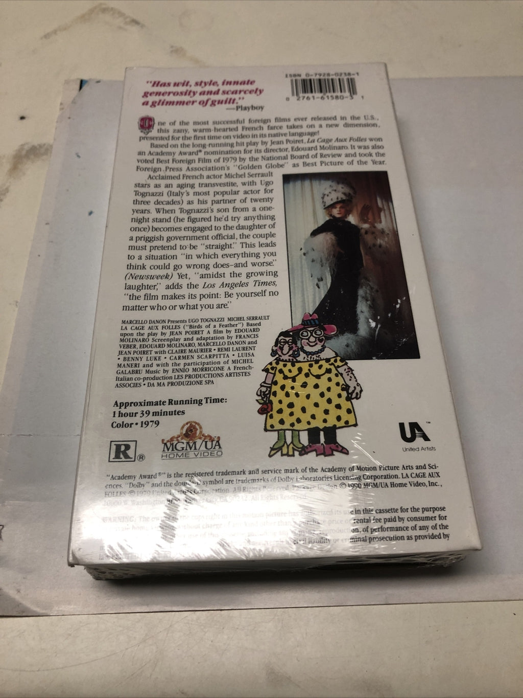 Sealed LA CAGE AUX FOLLES, VHS Classic From Factory3