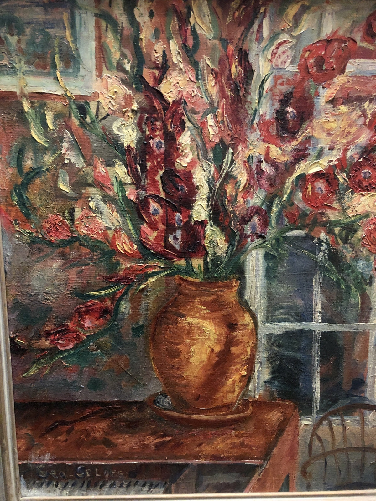 Wall Painting Gea Seloes flowers paintings Still Life Art Home1