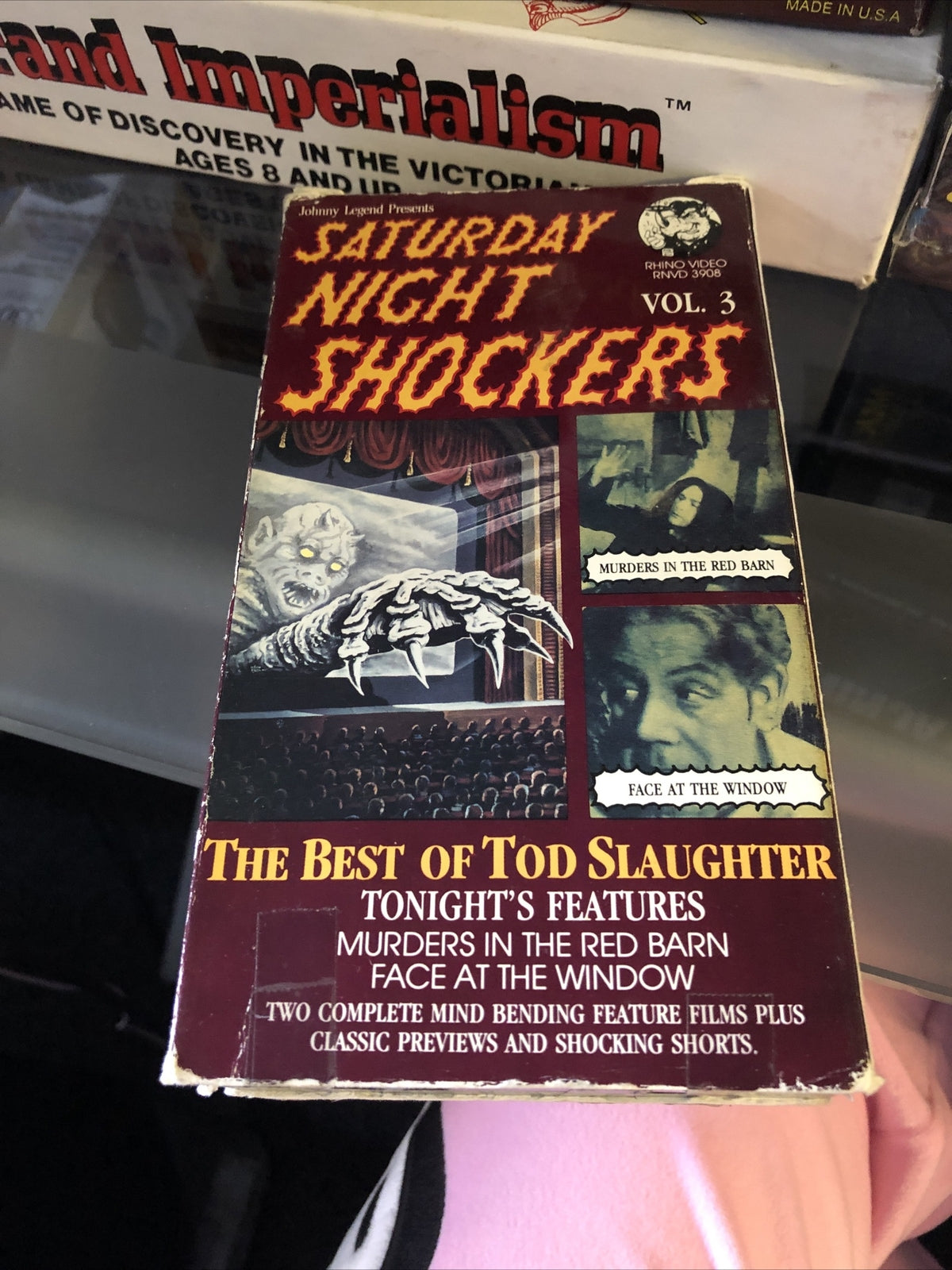 SATURDAY NIGHT SHOCKERS VOLUME 3 VHS RARE0