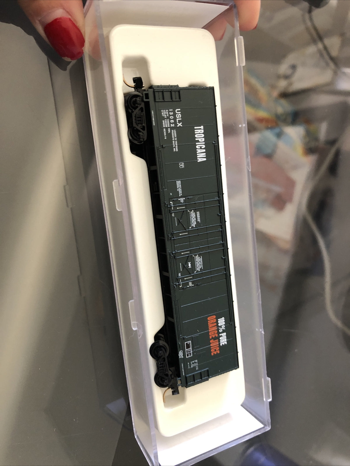 N 3 RAIL Atlas Evans Tropicana 53' Double-Plug Door Box Car Item #6505-20
