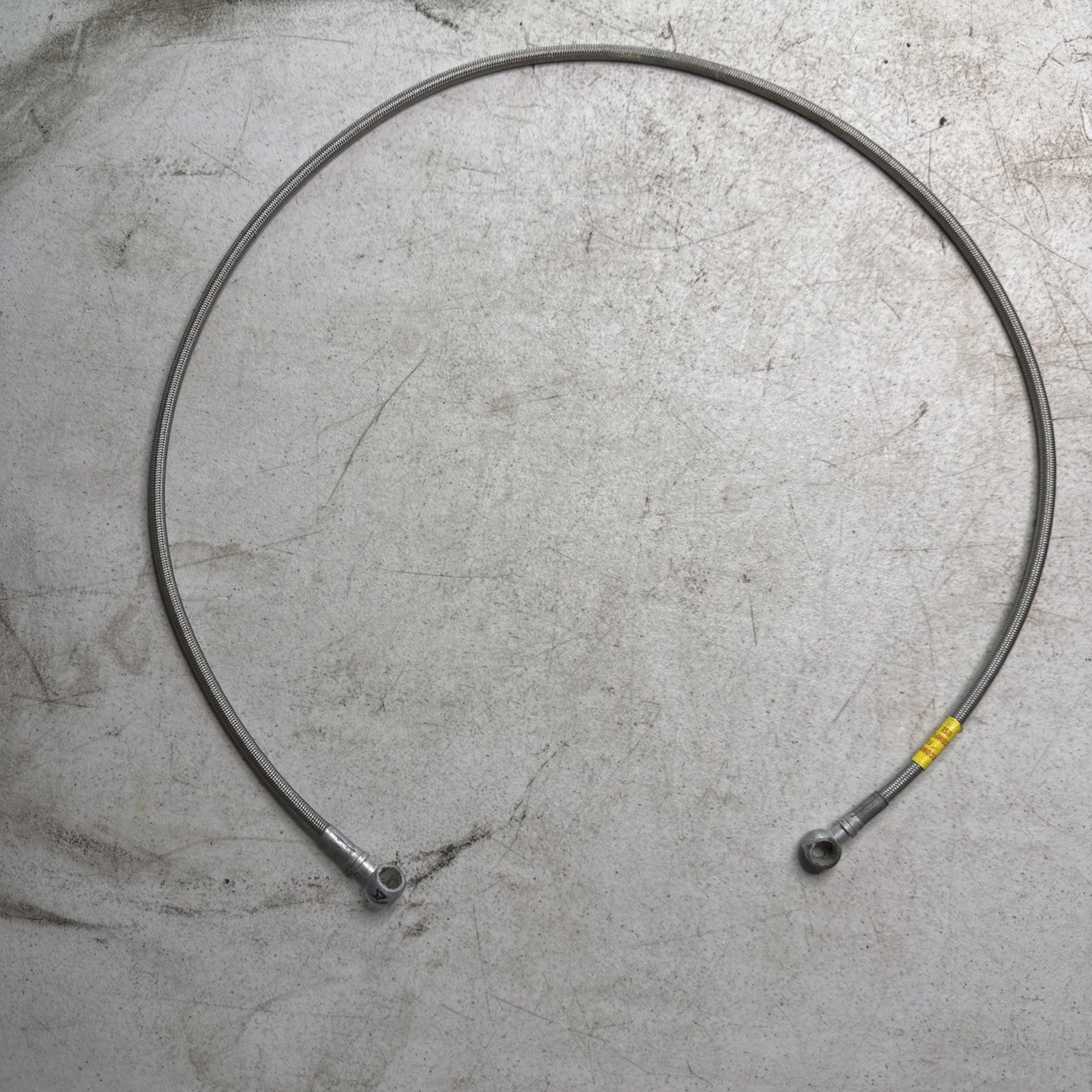 Vintage Earls 41” Stainless Steel Braided Hoses w/ Banjo Fittings Scta Racing0