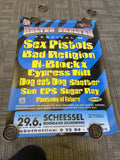 #4 1996 Helter Skelter Festival Poster  Sex Pistols Cypress Hill Concert Poster0