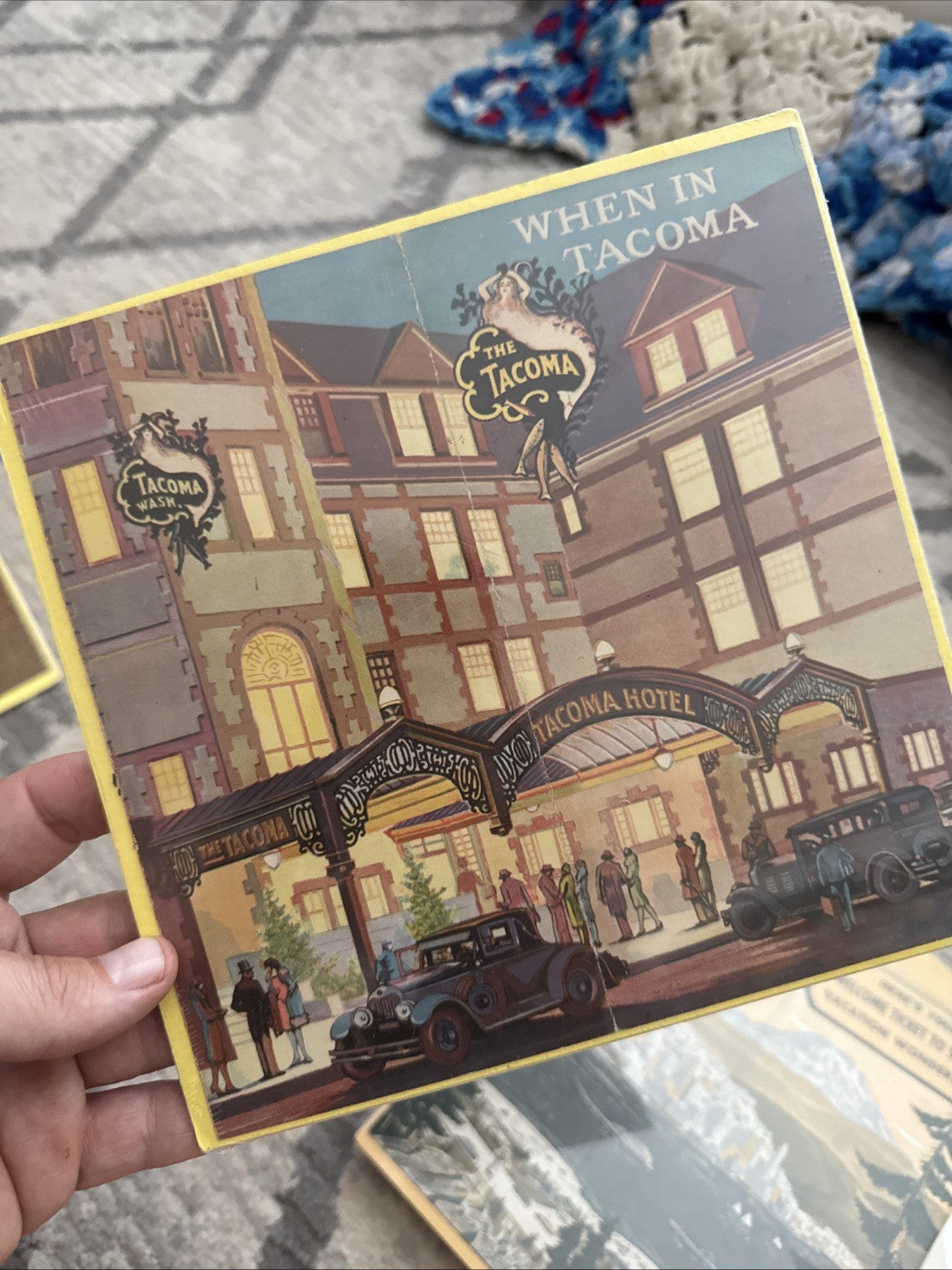 Ephemera Lot SEATTLE WASHINGTON 1920's Hotel Brochure Pamphlets Map Guides6