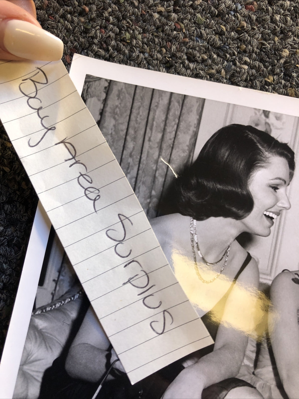 Rare Original Unpublished Photo Of Steve McQueen Candid Photo 10”x8”1