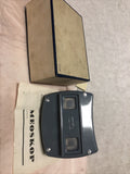 Meopta Meoskop Grey Plastic view-master Stereo Viewer View-Finder W Original Box0