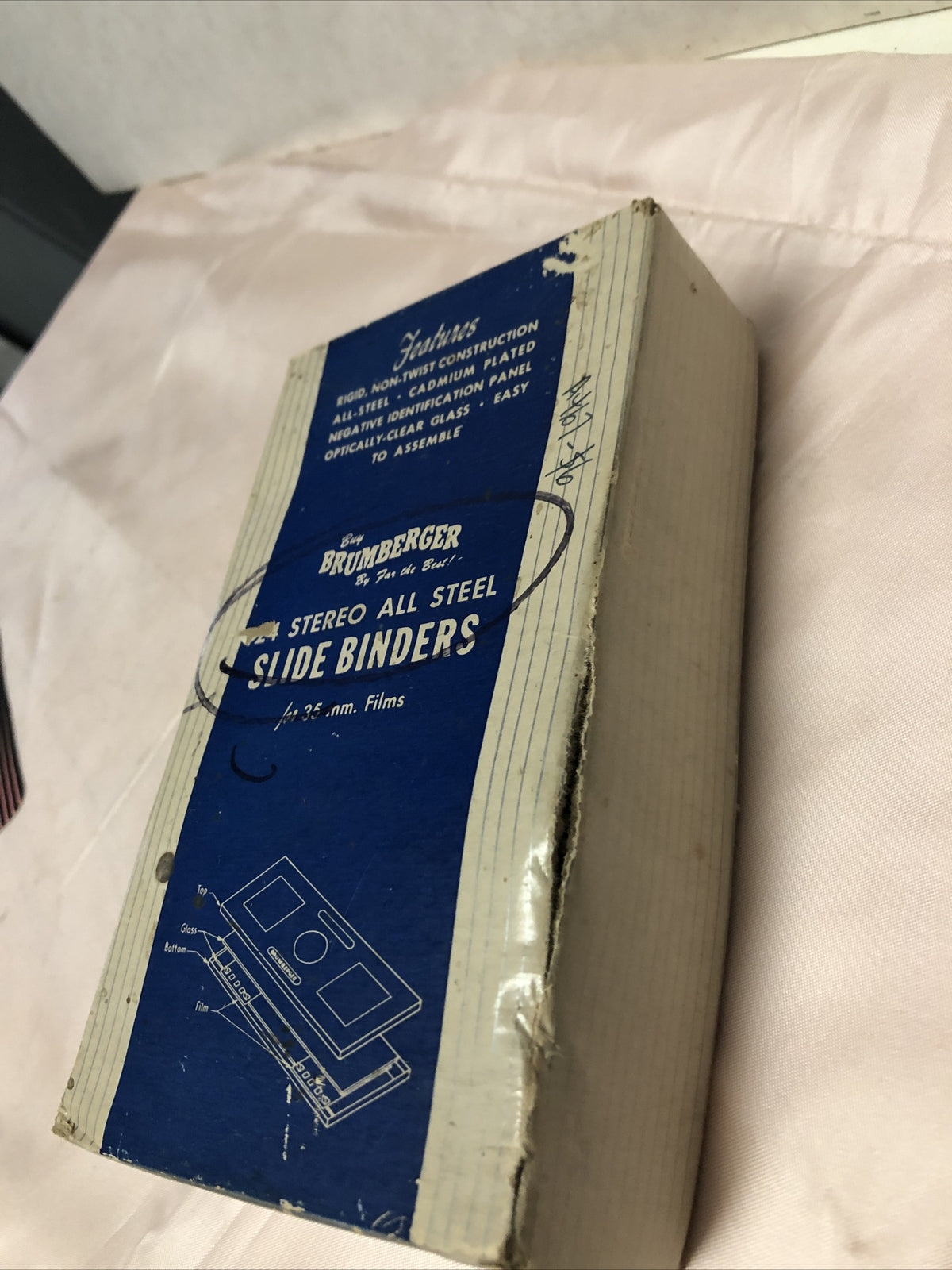 Brumberger steel slide binders No. 1166 For 35mm Films3