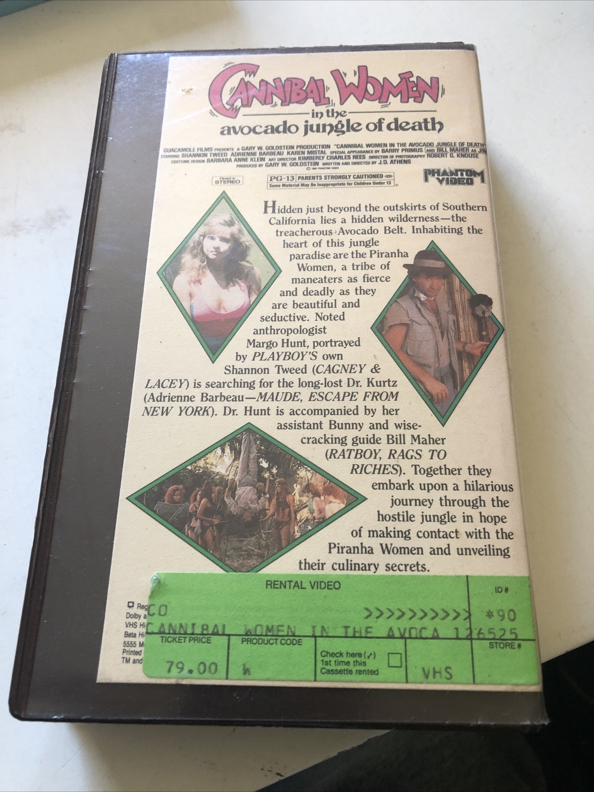 Cannibal Women In The Avocado Jungle Of Death VHS1