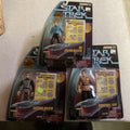 Star Trek Deep Space Warp Factor Series 1 Lot Constable Odo, Dr Bashir, Cap. K0