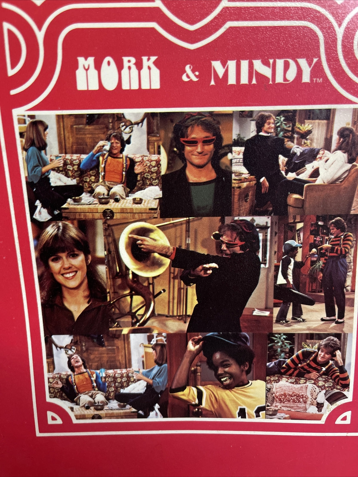 Vintage 1979 Mork and Mindy 3 Ring Binder Robin Williams1