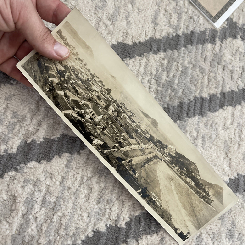 Sinaloa Mexico Postcard Birdseye View of Mazatlan c1920's Antique RPPC Photo1
